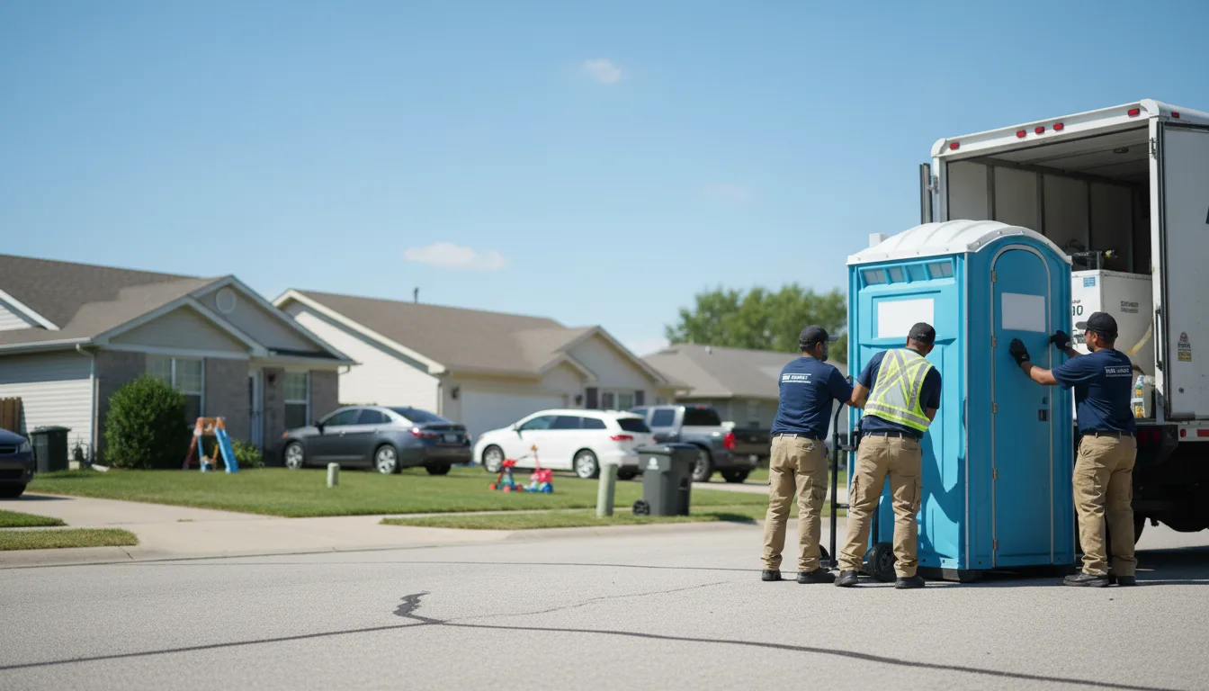Standard Porta Potty Rentals in Mississippi near me